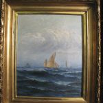 586 1194 Oljemålning